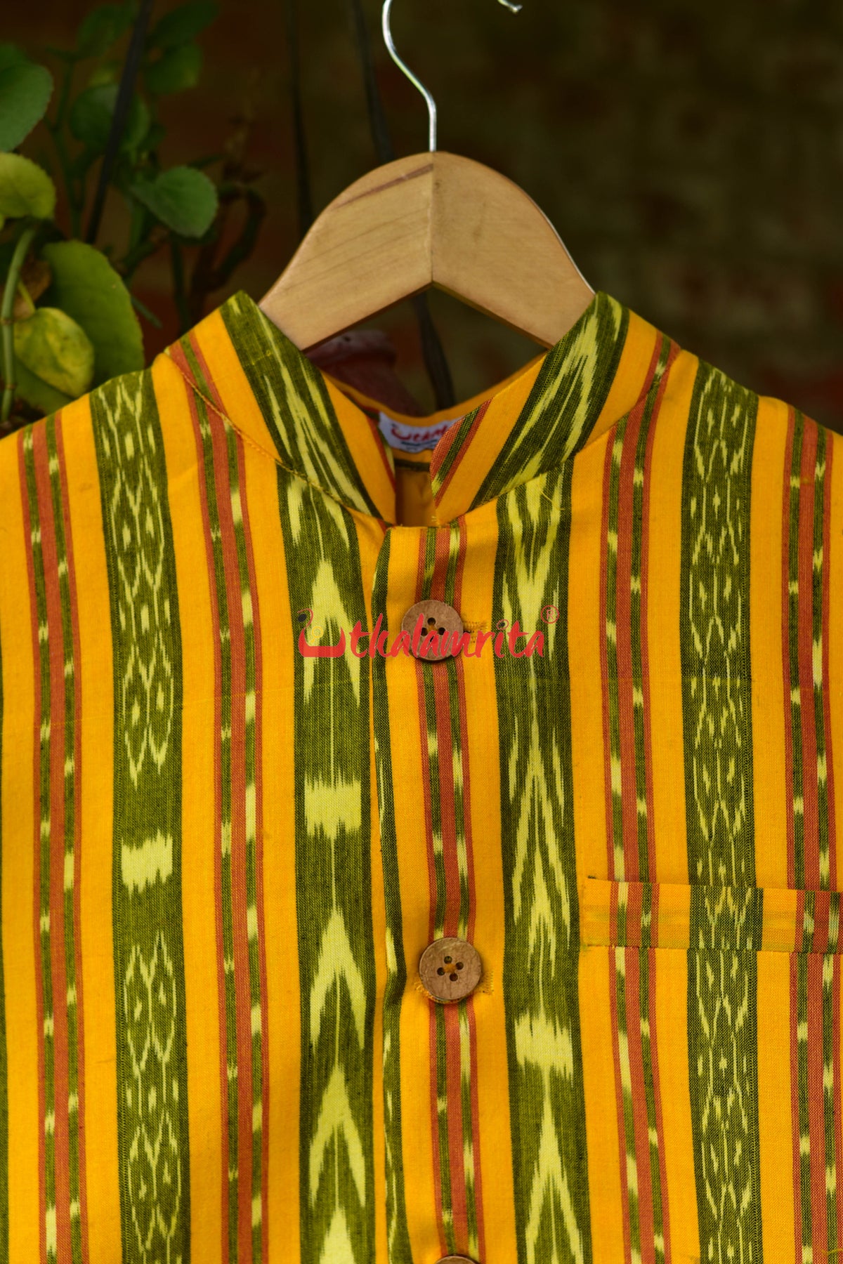Lemon Yellow Dhanpatri (Modi Jacket)