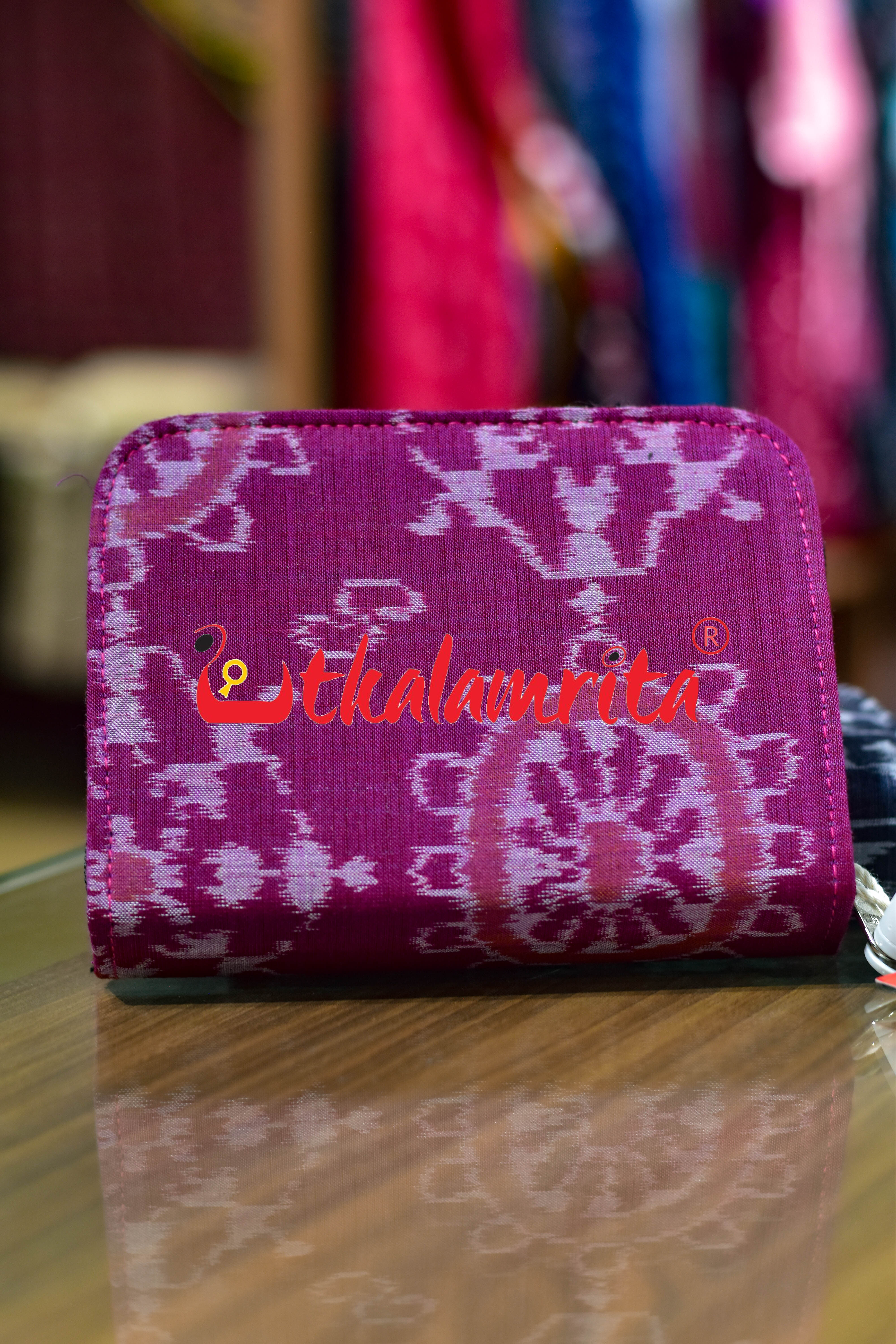 Purple Tribal Chakra Vanity ATM Case
