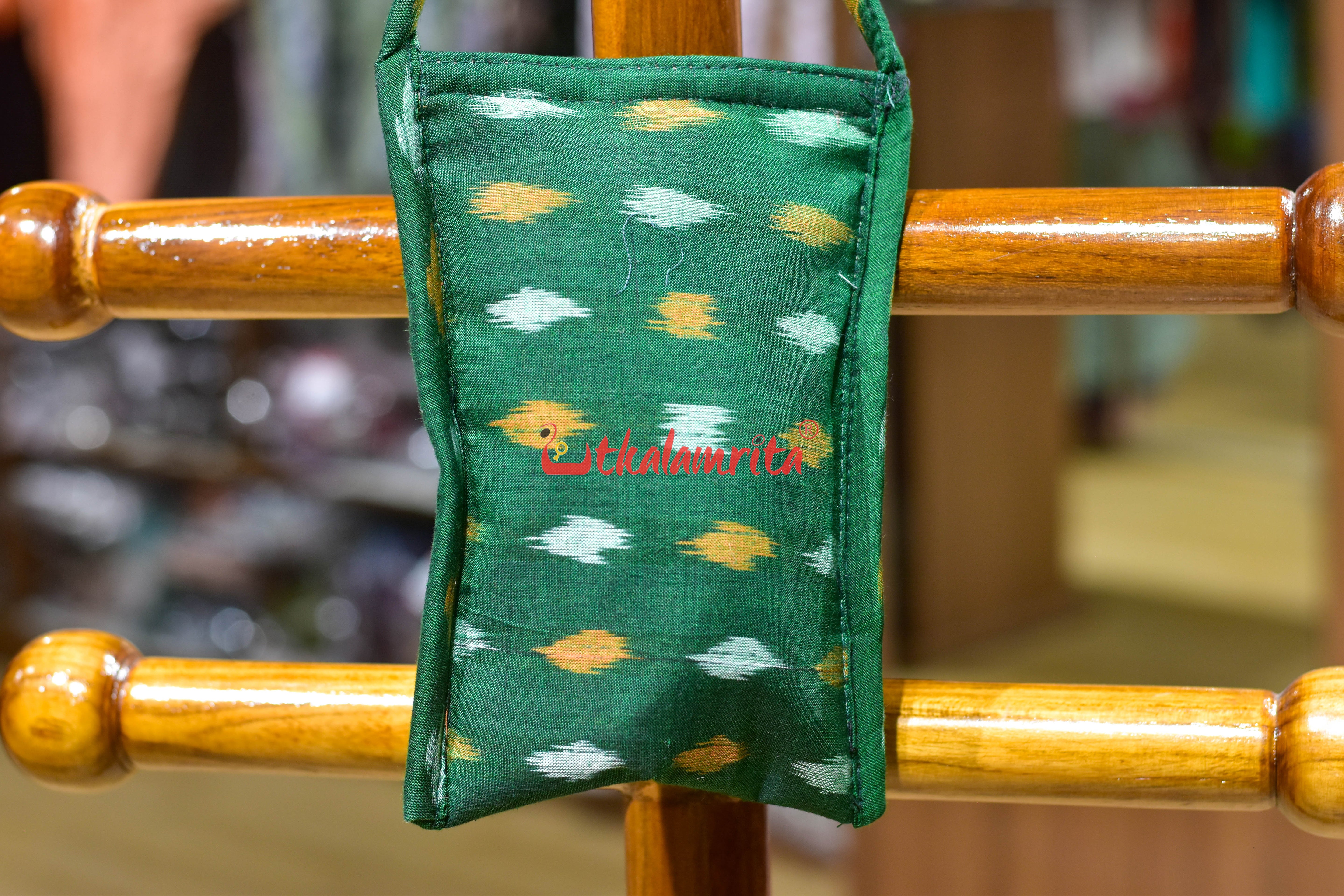 Green Dots Bandha Mobile Sling Bag