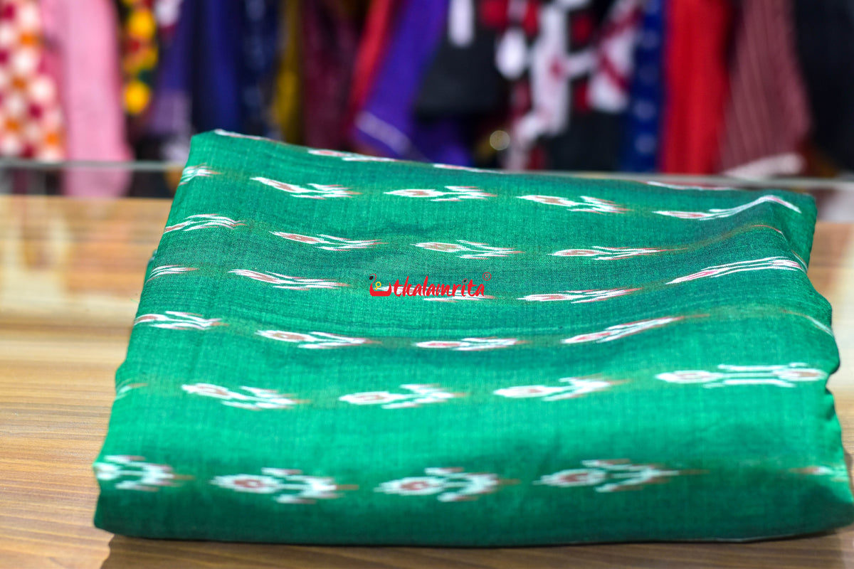 Green Kathi Labanga Cotton (Fabric)