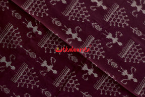 Grape Tribals Khandua Cotton Saree