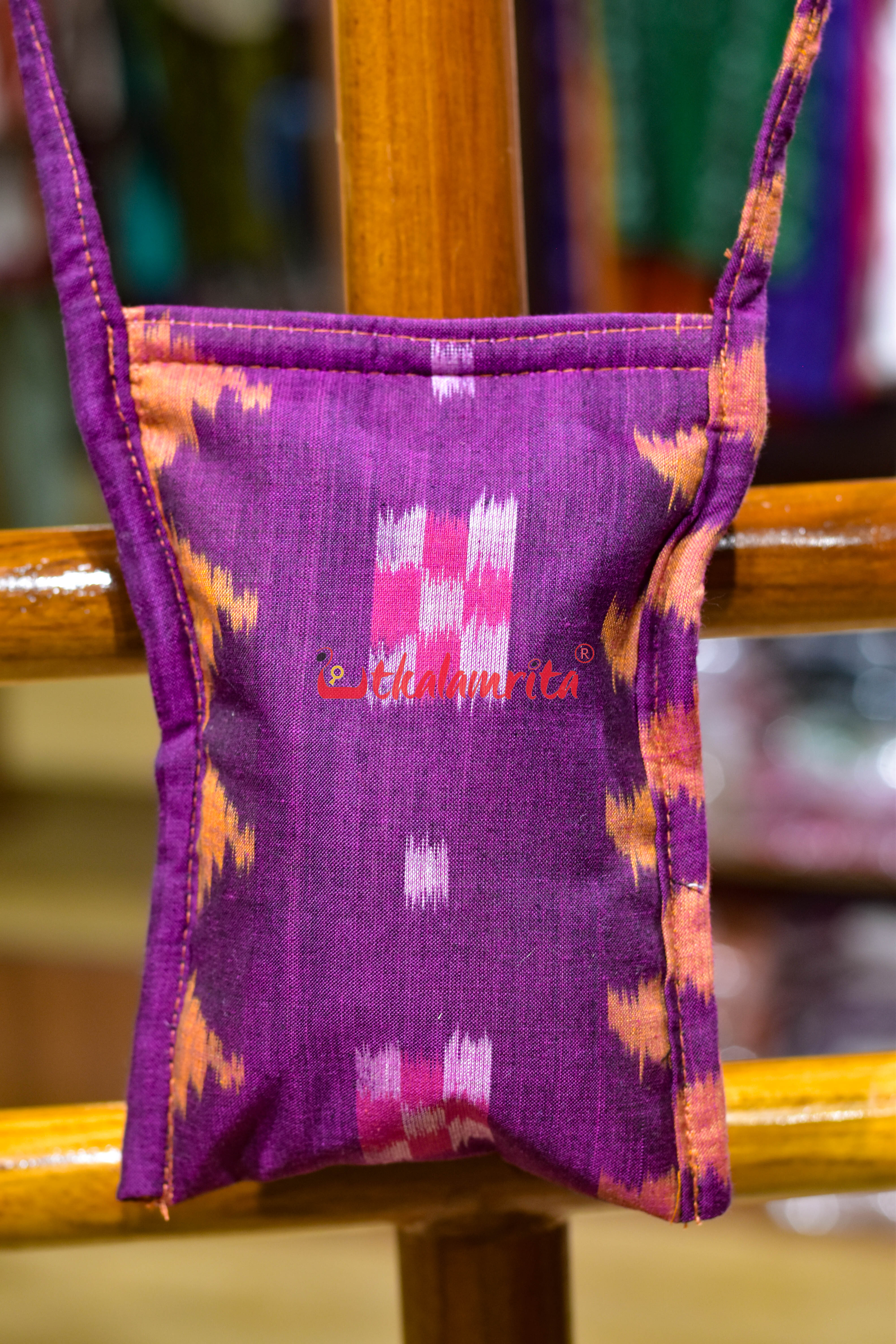 Purple Pasapali Mobile Sling Bag
