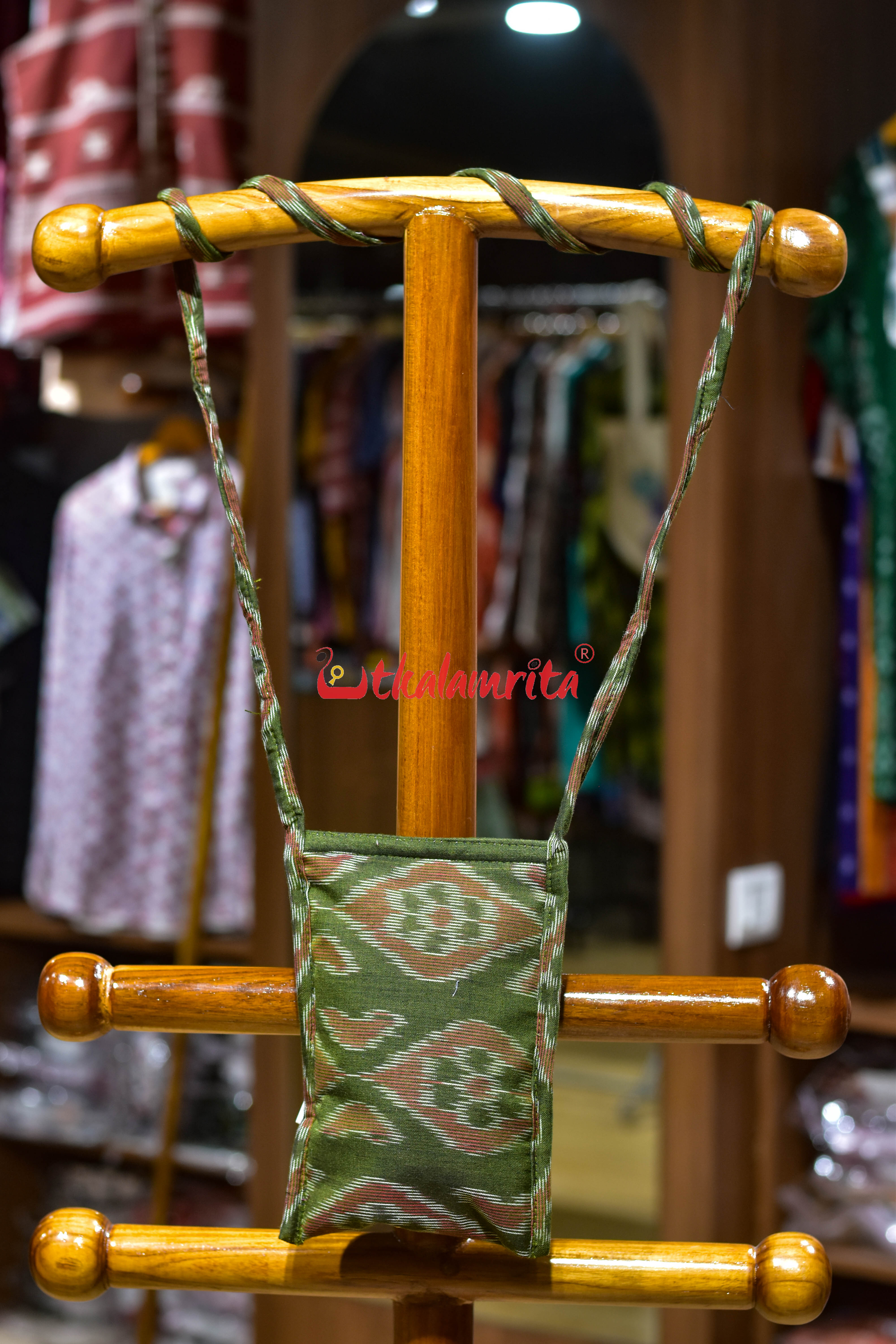 Mehendi Flower Bandha Mobile Sling Bag