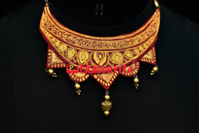 Elegance Of Red Jewellery Set