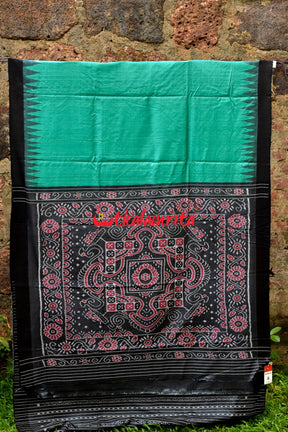 Sea Green Patli Gopalpur Tussar Saree