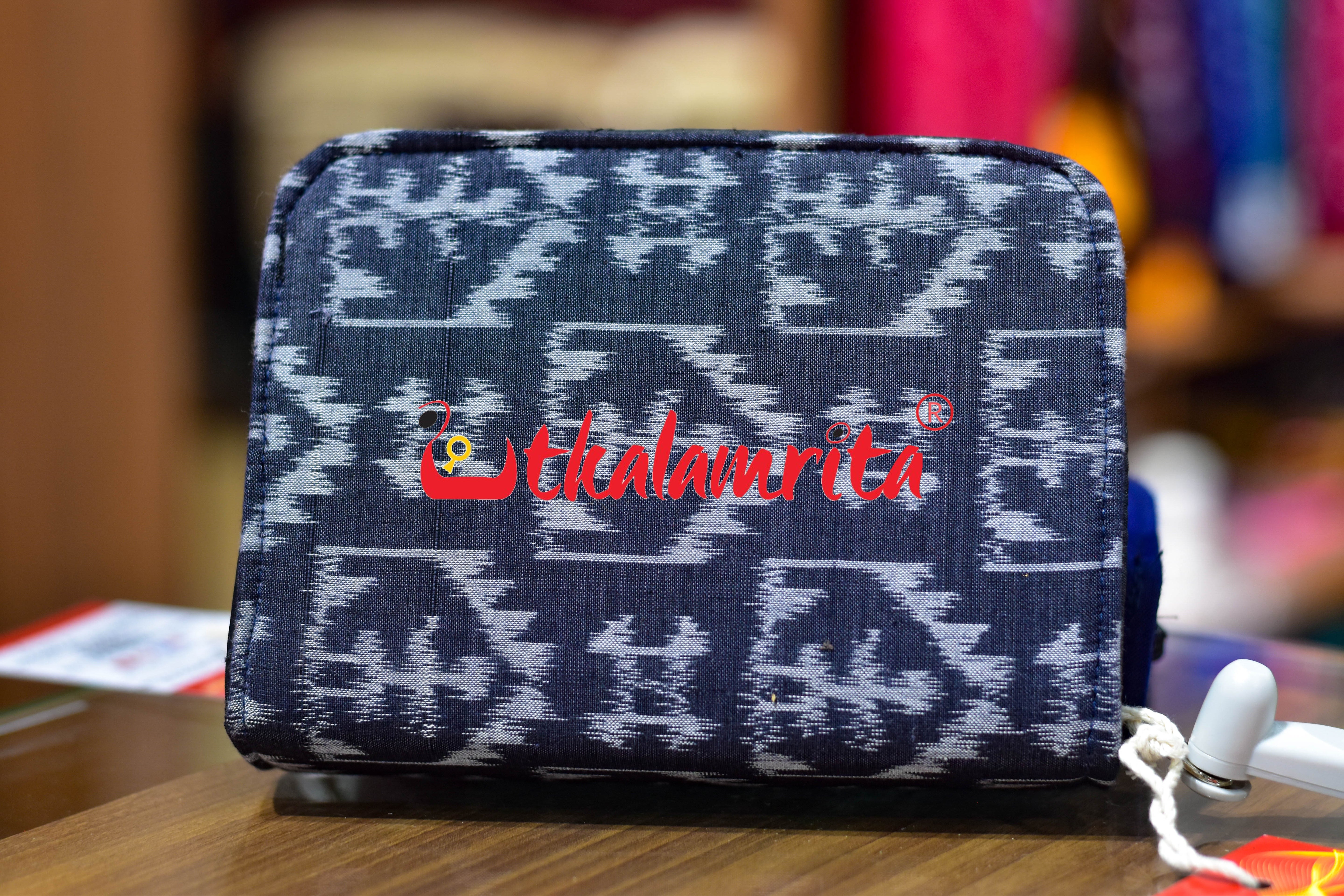 Shiny Grey Tribals Vanity ATM Case