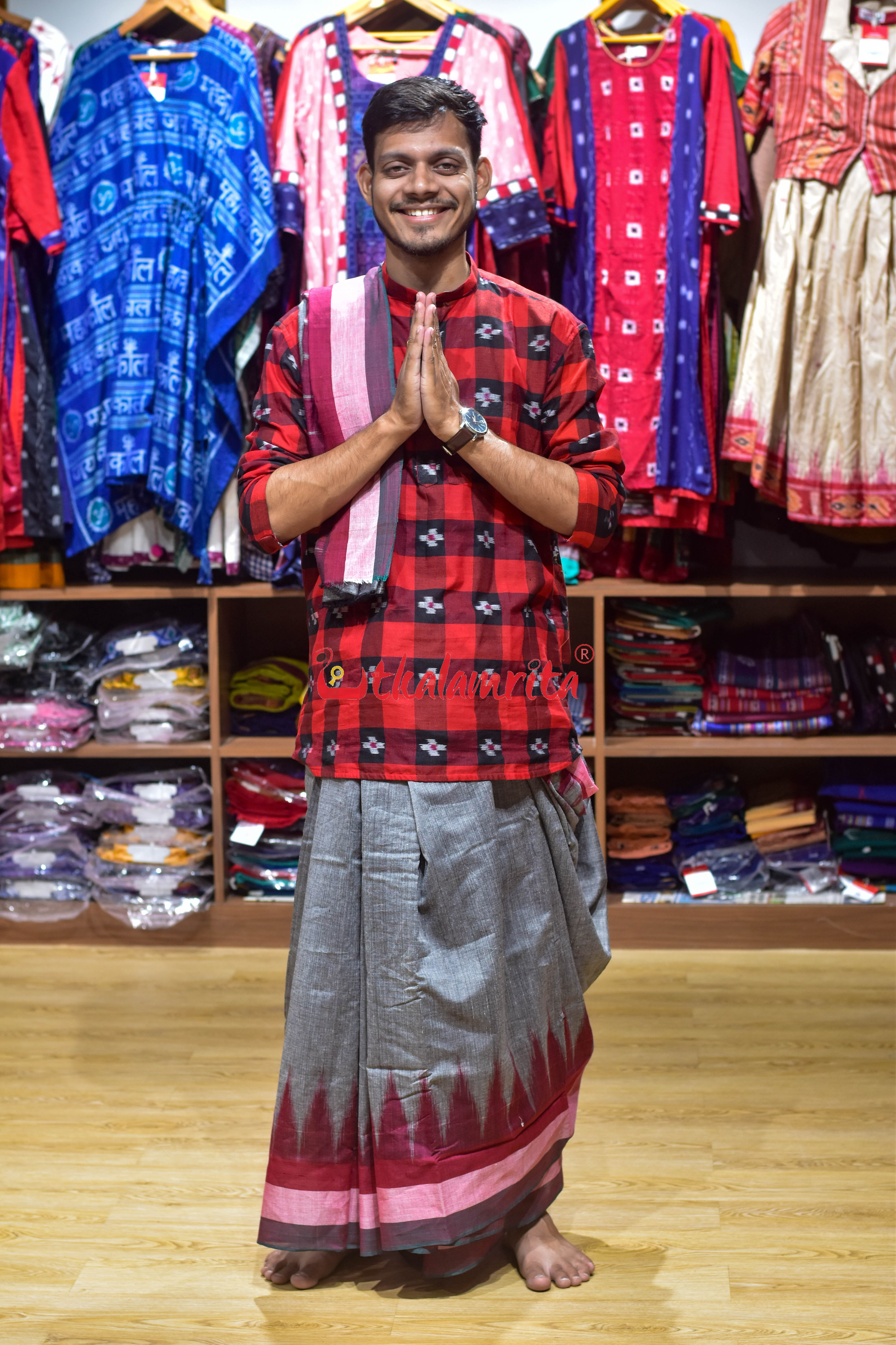 Grey Khandua Joda