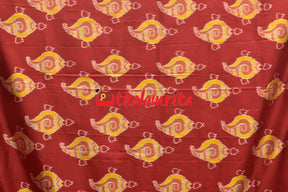 Sankha Geeta Gobinda Anchal Khandua Silk Saree