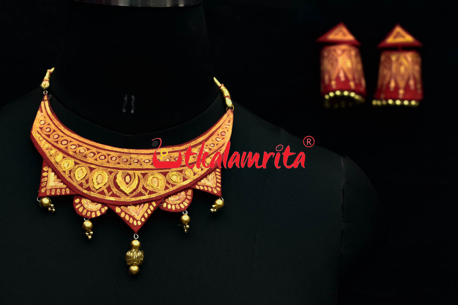 Elegance Of Red Jewellery Set