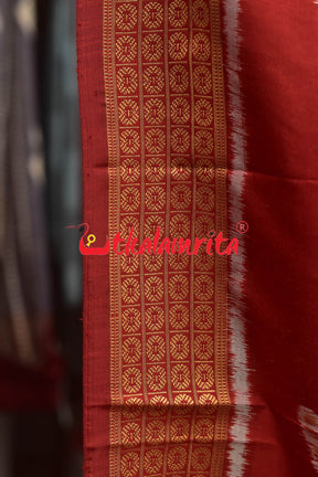 Sankha Geeta Gobinda Anchal Khandua Silk Saree