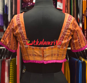 Queen's Necklace Khandua Silk (Lehenga)