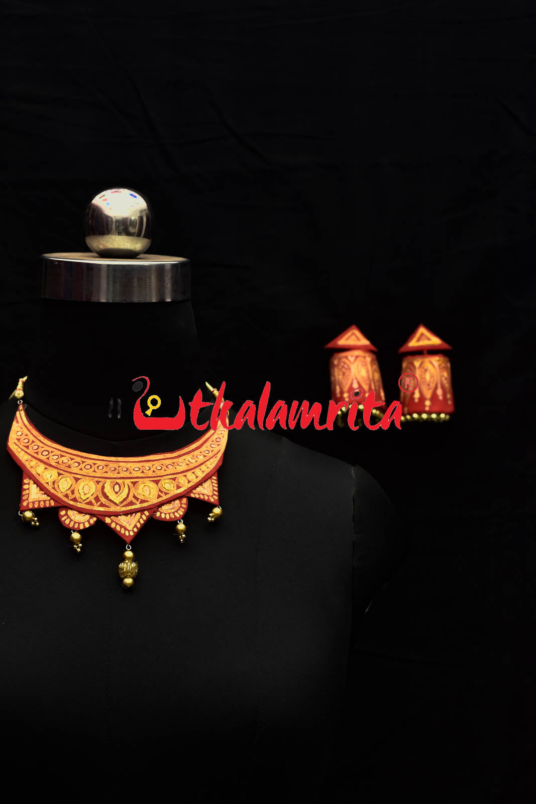 Elegance Of Red Jewellery Set