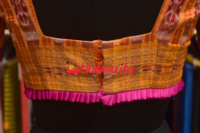 Queen's Necklace Khandua Silk (Lehenga)