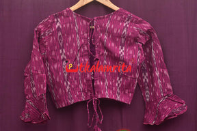 Magenta Ikat Backless (Blouse)