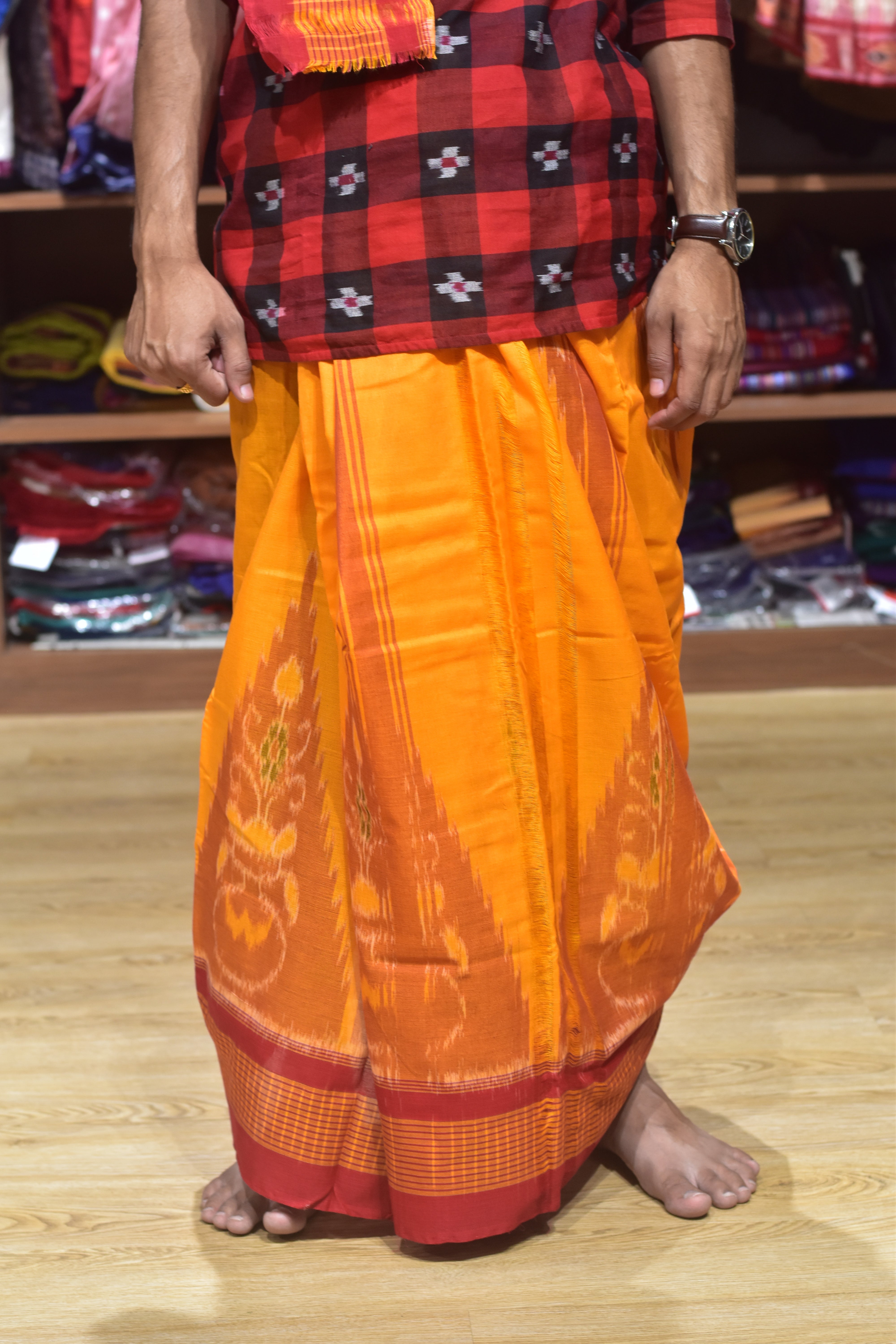 Yellow Red Kalashi Joda