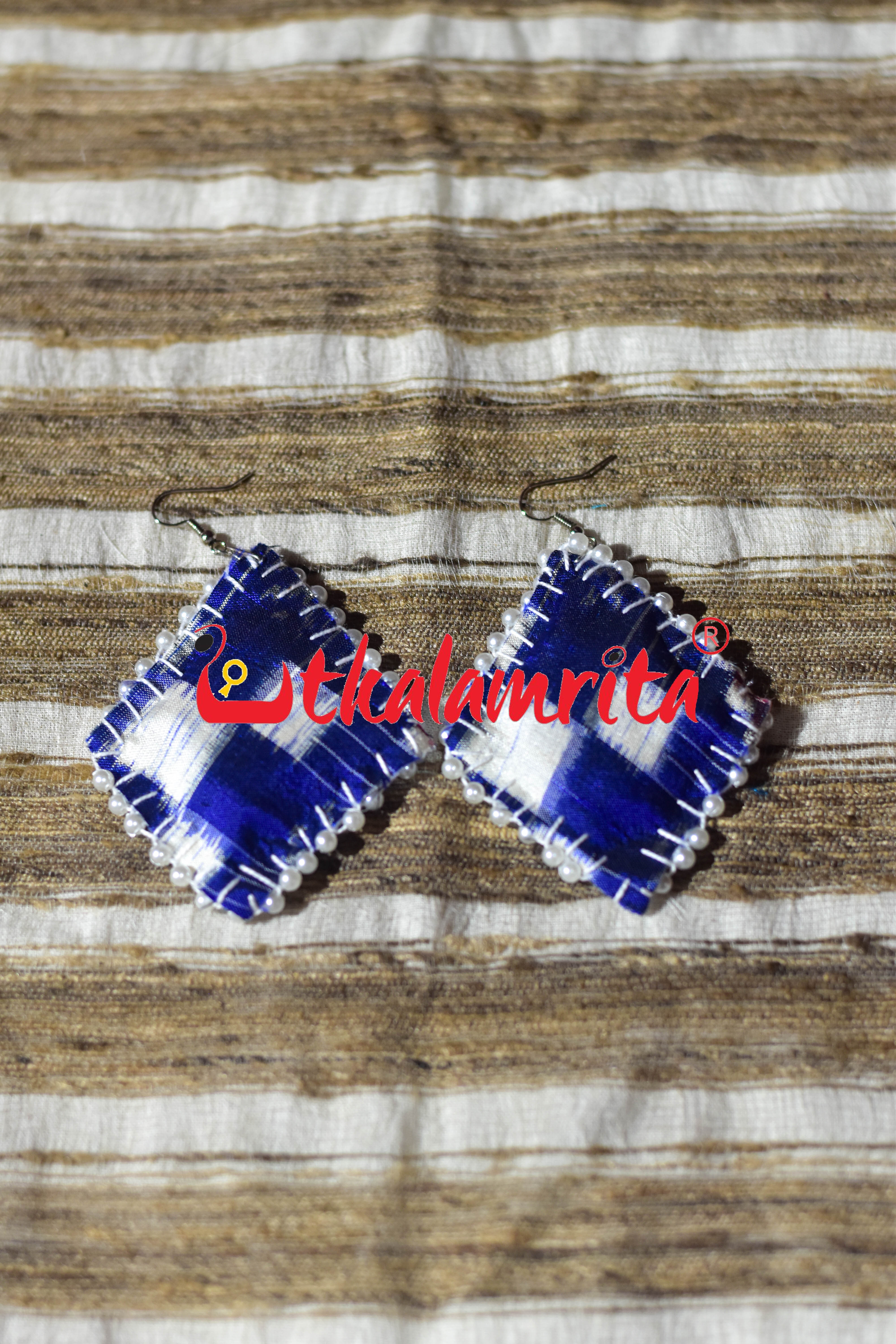 Blue Thikiri Kothi Pasapali Earrings