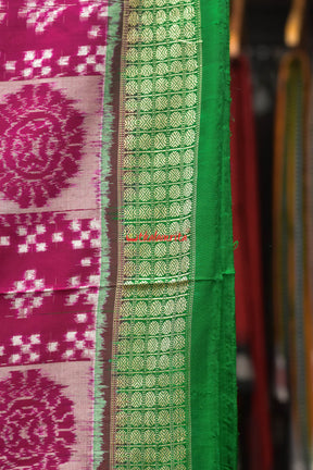 Pink Box Rani Padma Sambalpuri Silk Saree