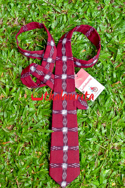 Maroon Pasapali Greed (Tie)