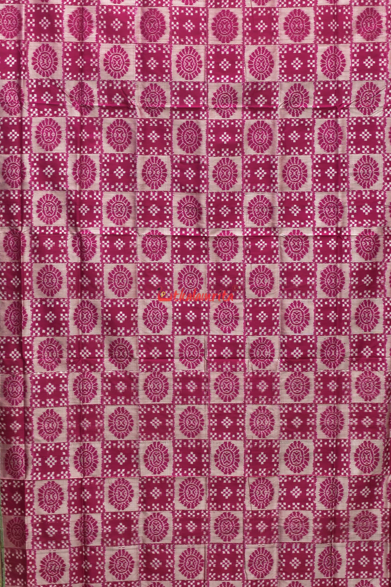 Pink Box Rani Padma Sambalpuri Silk Saree