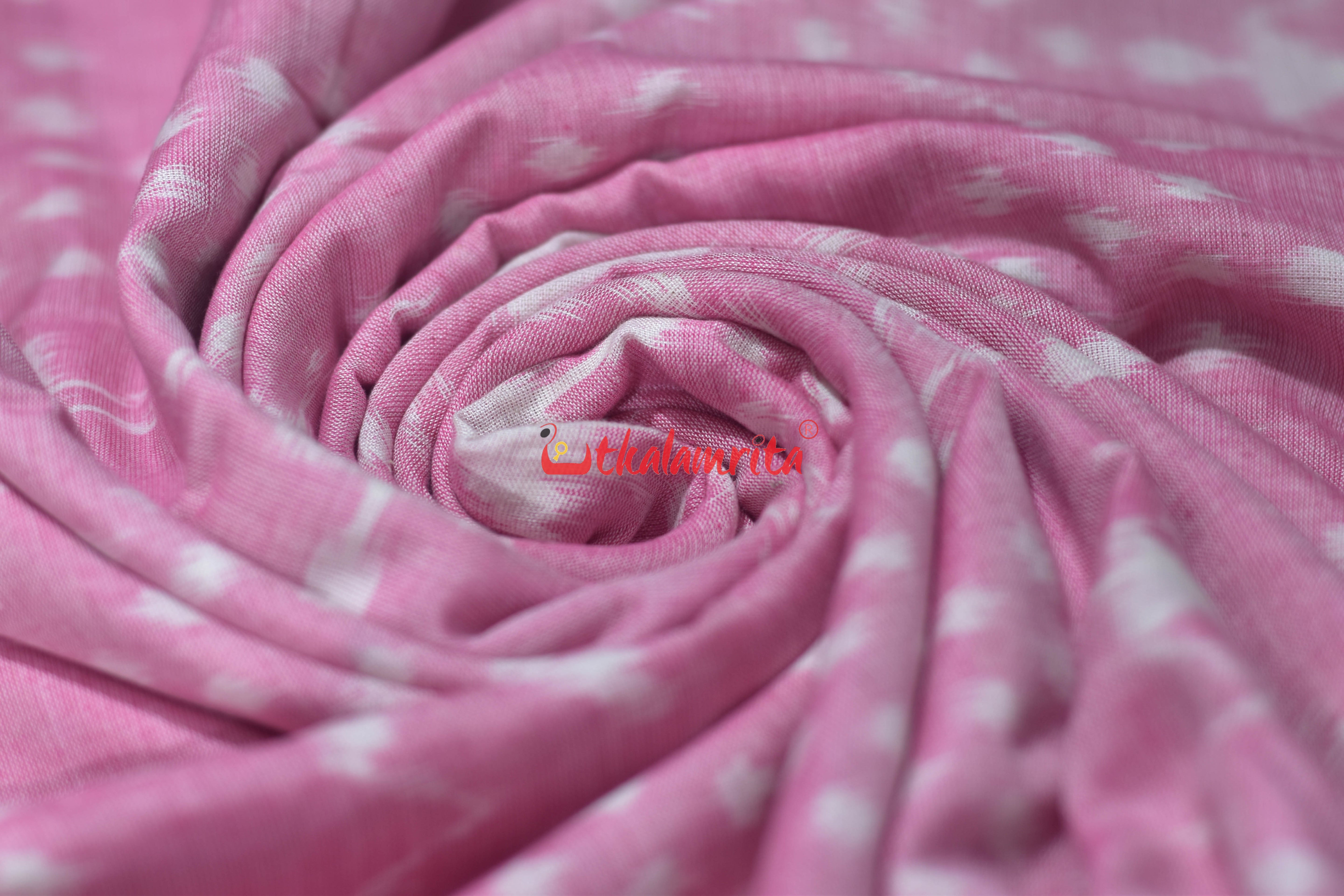 Pink Thikiri Tribals Ikat Cotton (Fabric)
