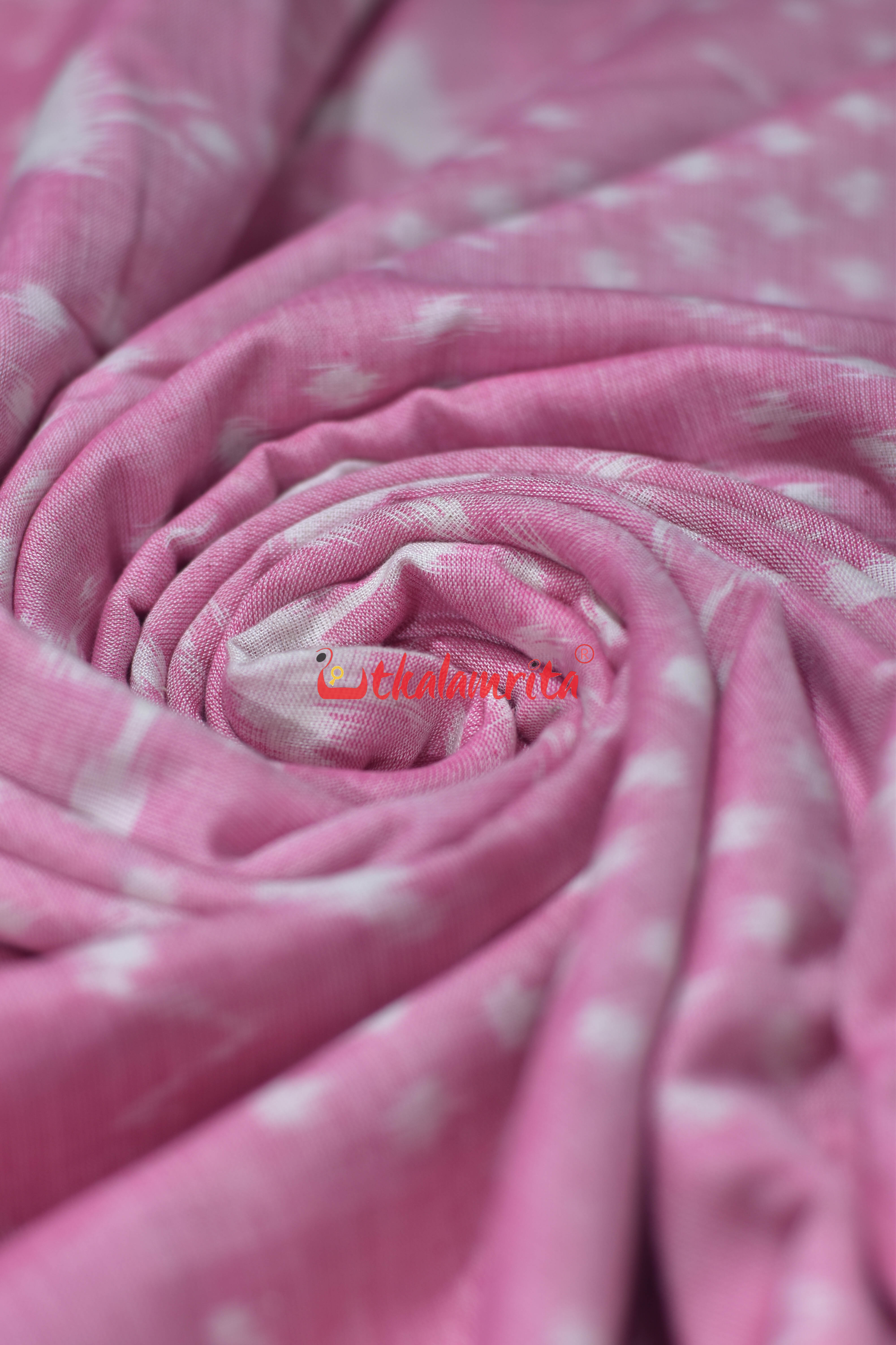 Pink Thikiri Tribals Ikat Cotton (Fabric)