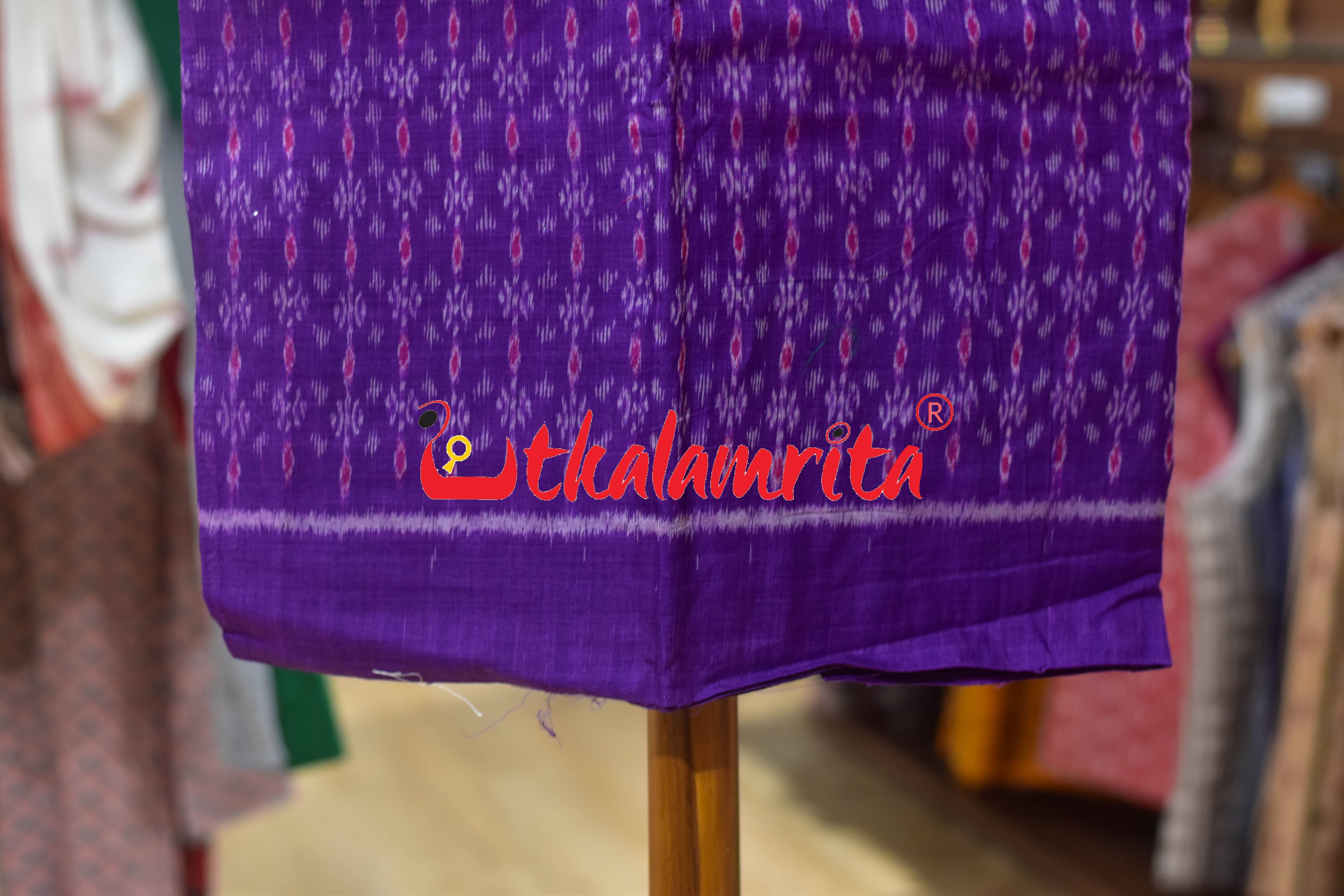 Violet White Small Chandrika Cotton Dress Set