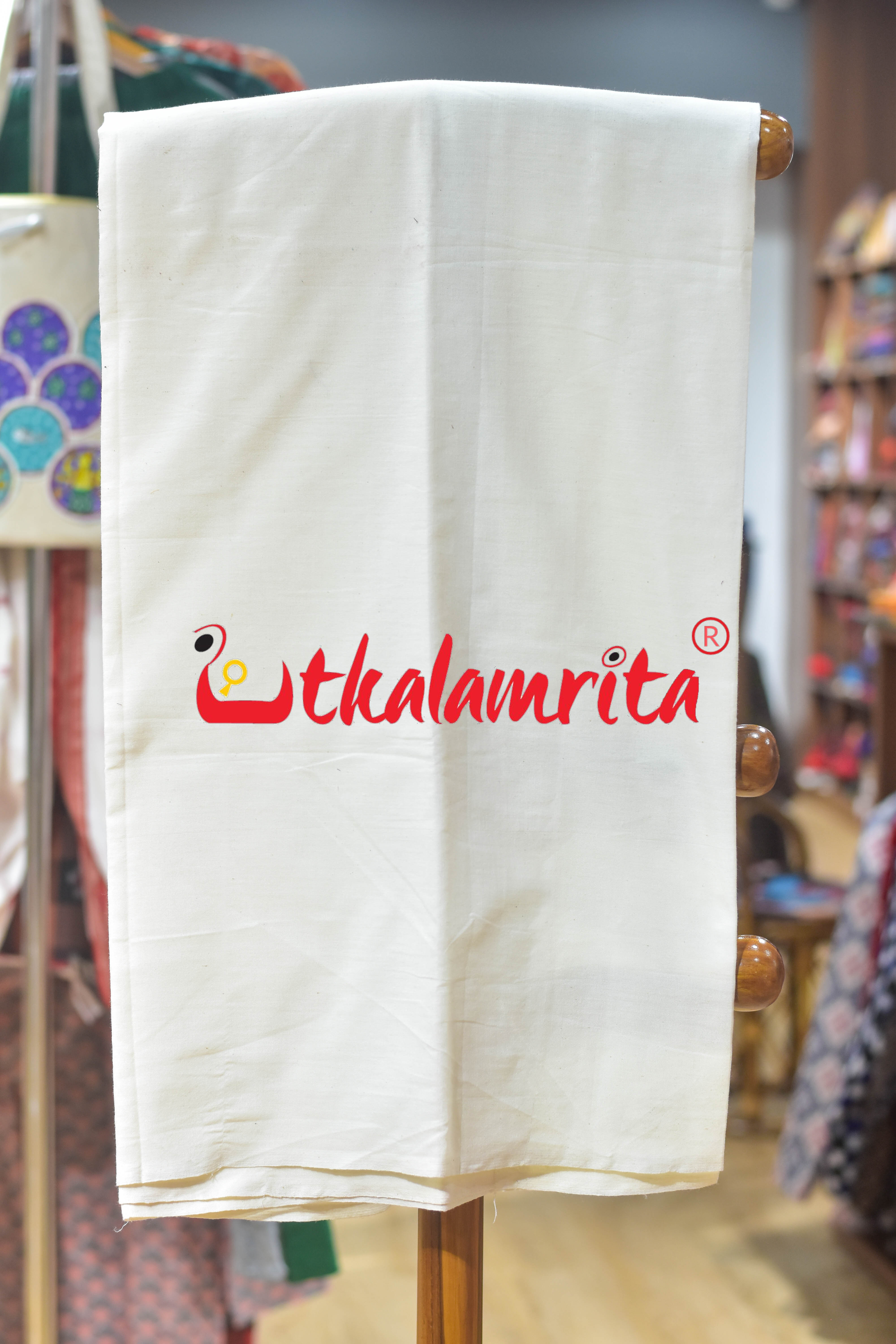 Violet White Small Chandrika Cotton Dress Set