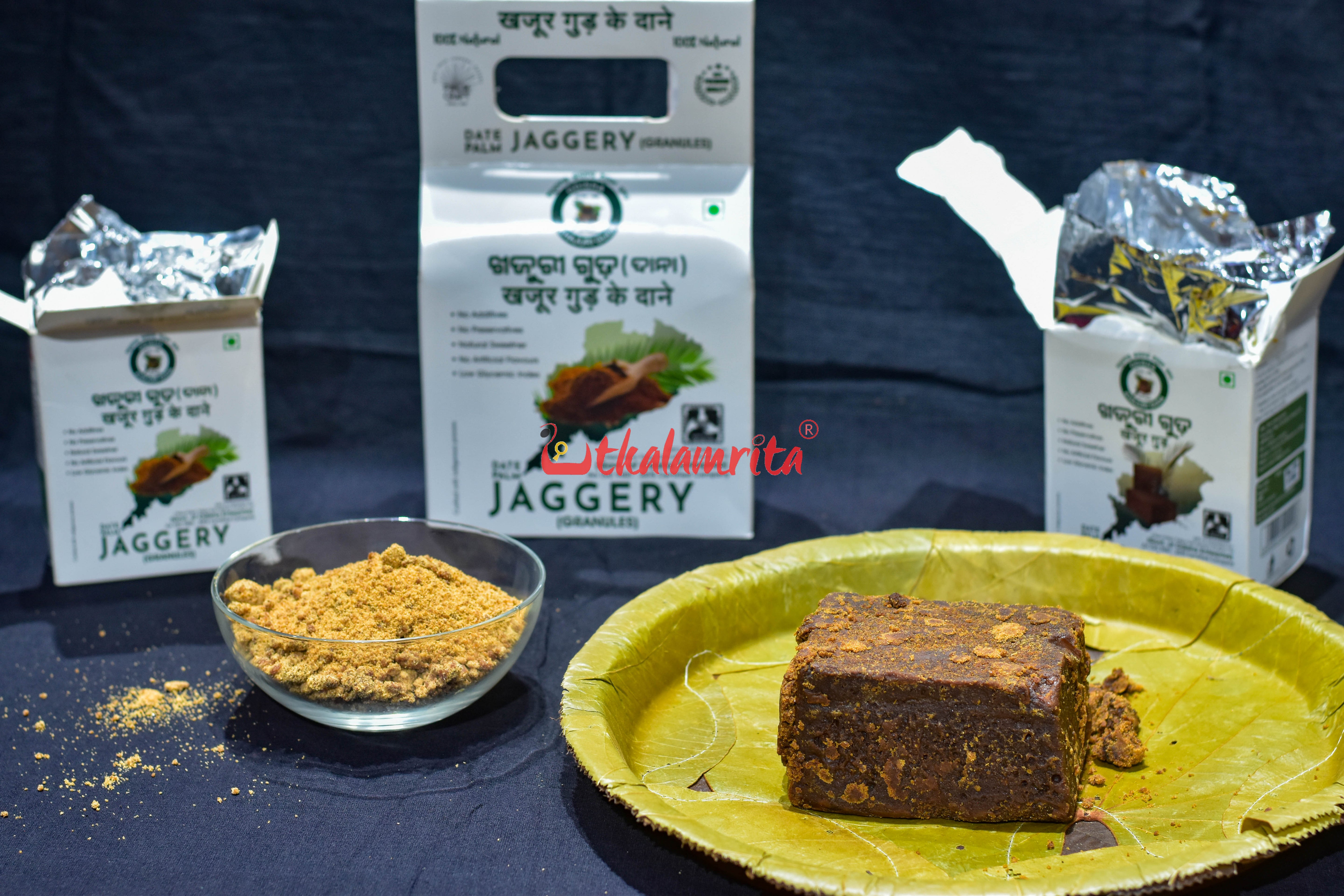 Datepalm Jaggery (Block)- 500g