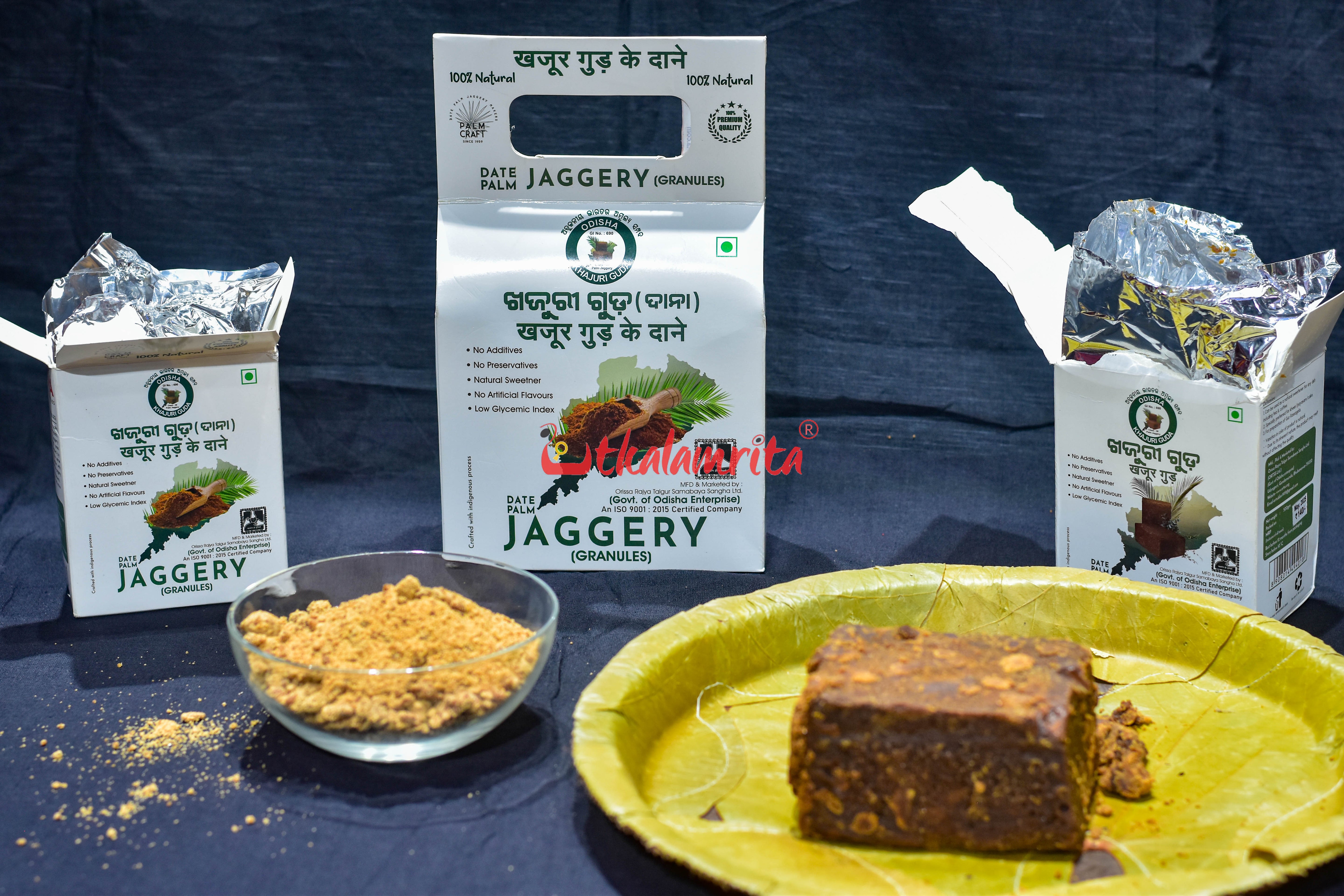Datepalm Jaggery (Granules)-500g
