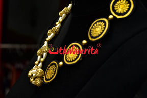 One Side Pendants Neck Piece Set