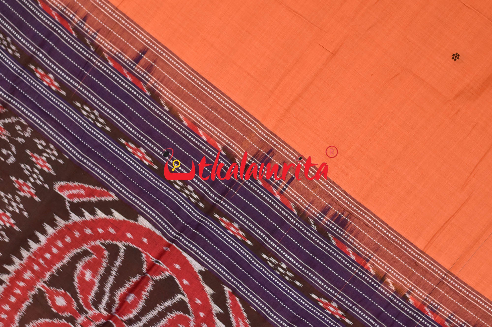 Maati Rekha Buti Khandua Cotton Saree