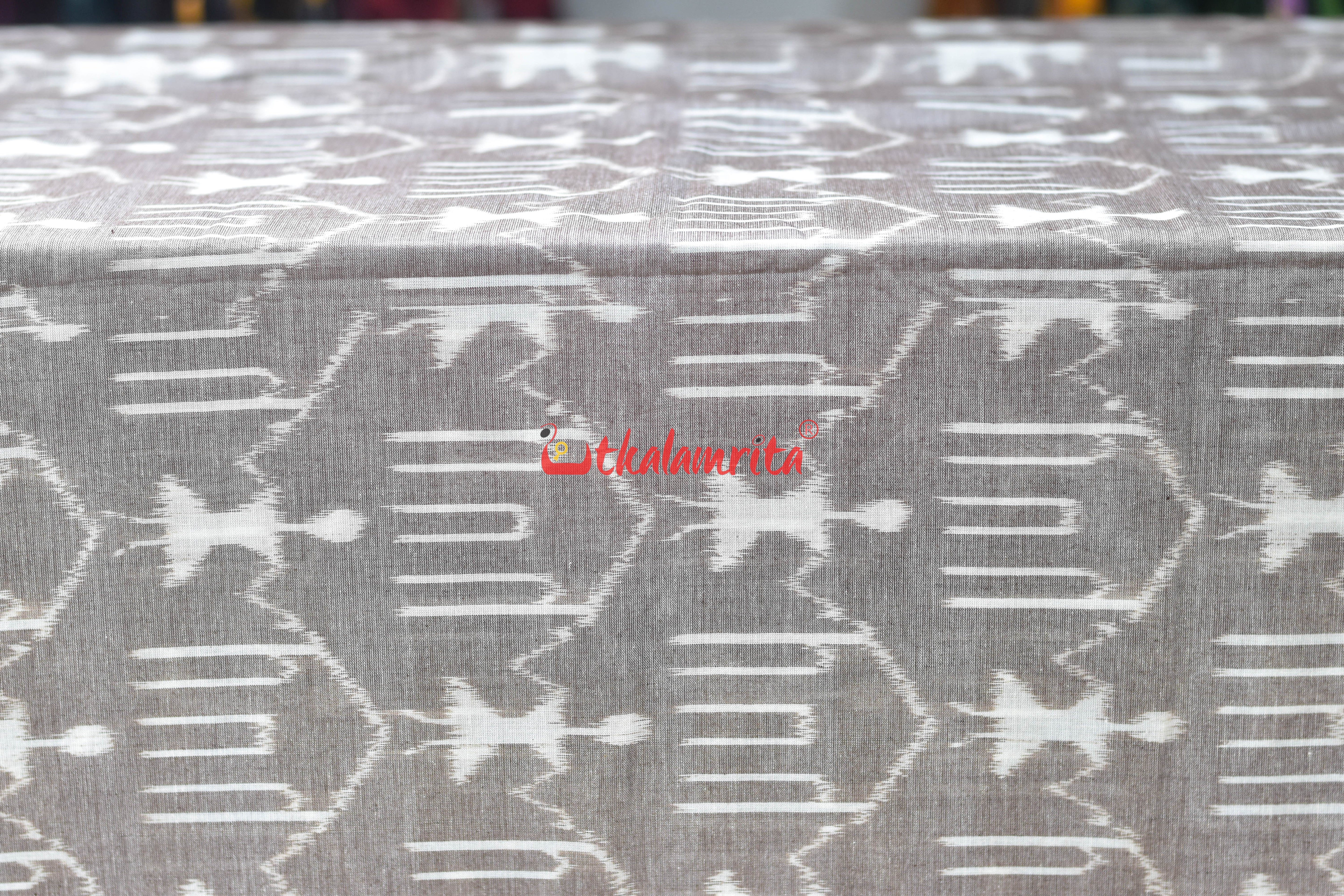 Beach Tribal House Ikat Cotton (Fabric)