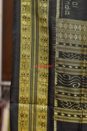 Black with Golden GI Tag Saree