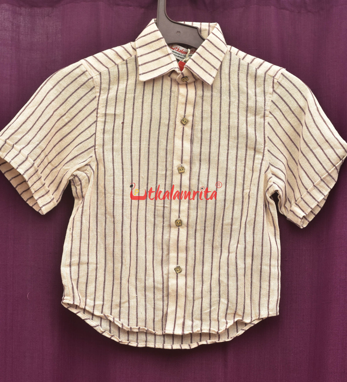 Kotpad Stripes White (Kids's Shirt)