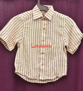 Kotpad Stripes White (Kids's Shirt)