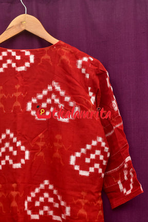 Big Red Hearts (Ladies Kurta)