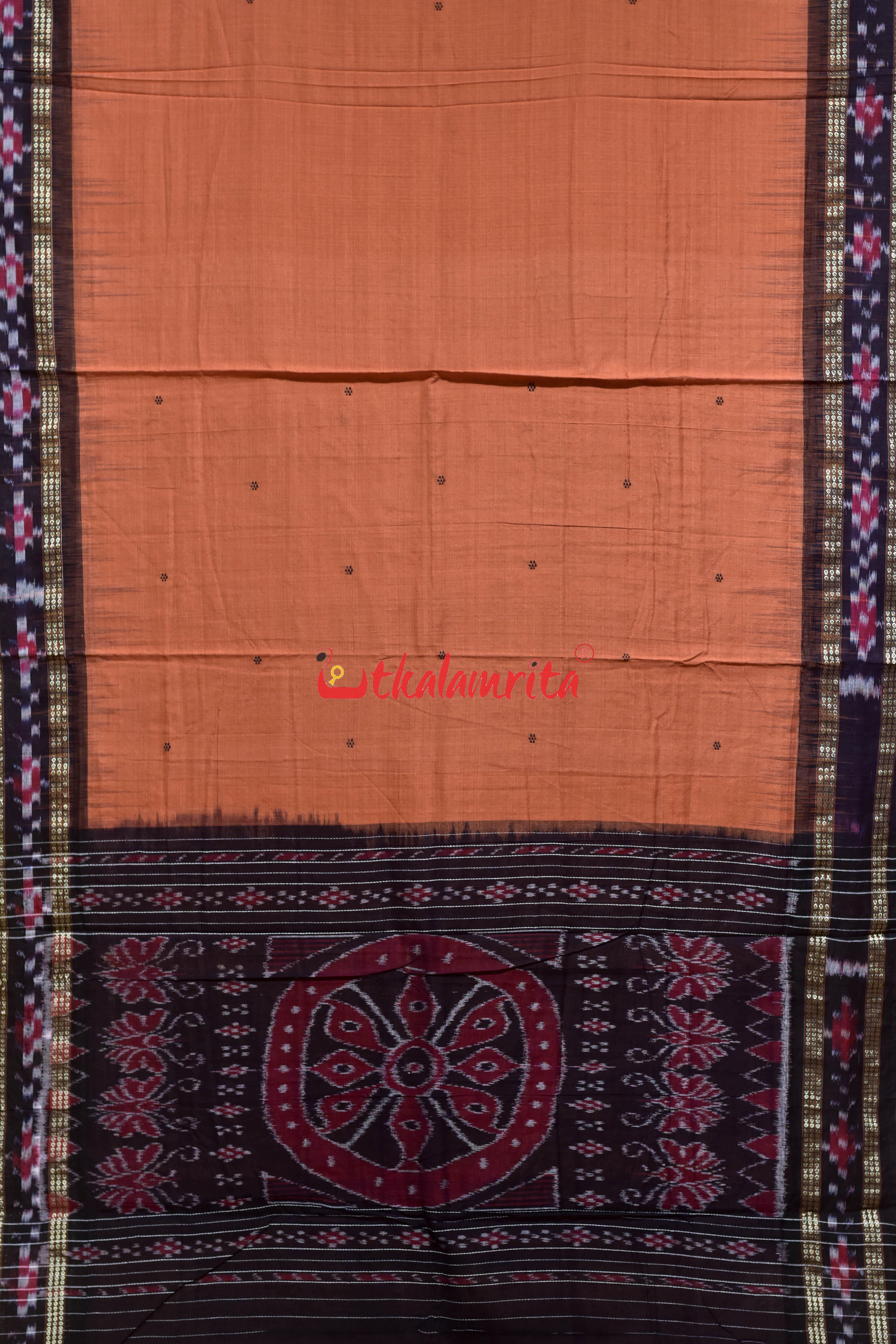 Maati Rekha Buti Khandua Cotton Saree (Copy)