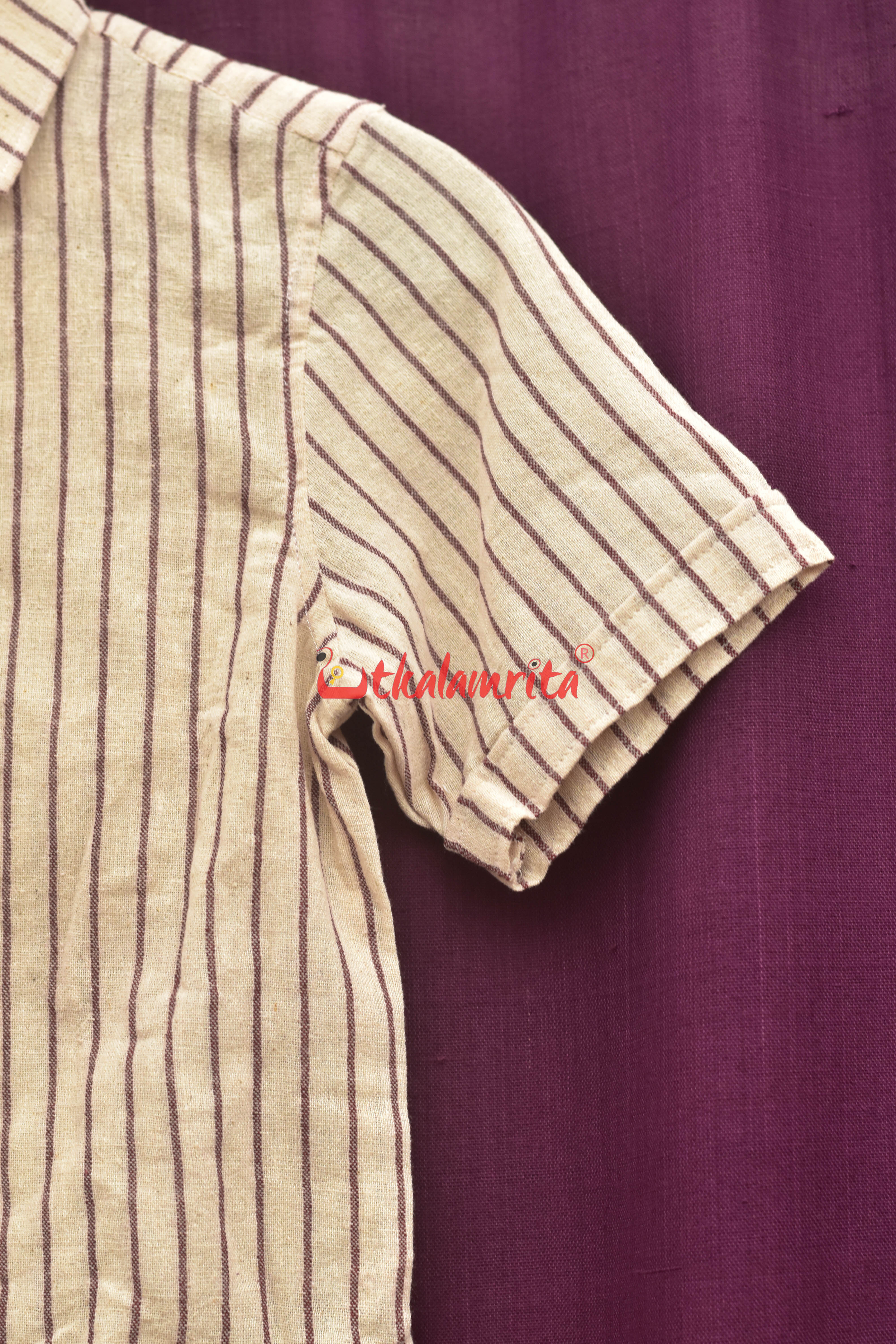 Kotpad Stripes White (Kids's Shirt)