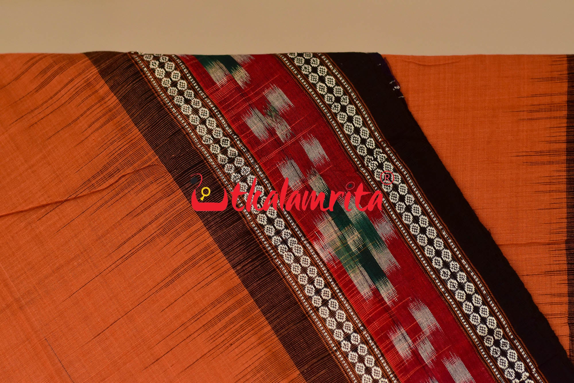 Maati Rekha Buti Khandua Cotton Saree