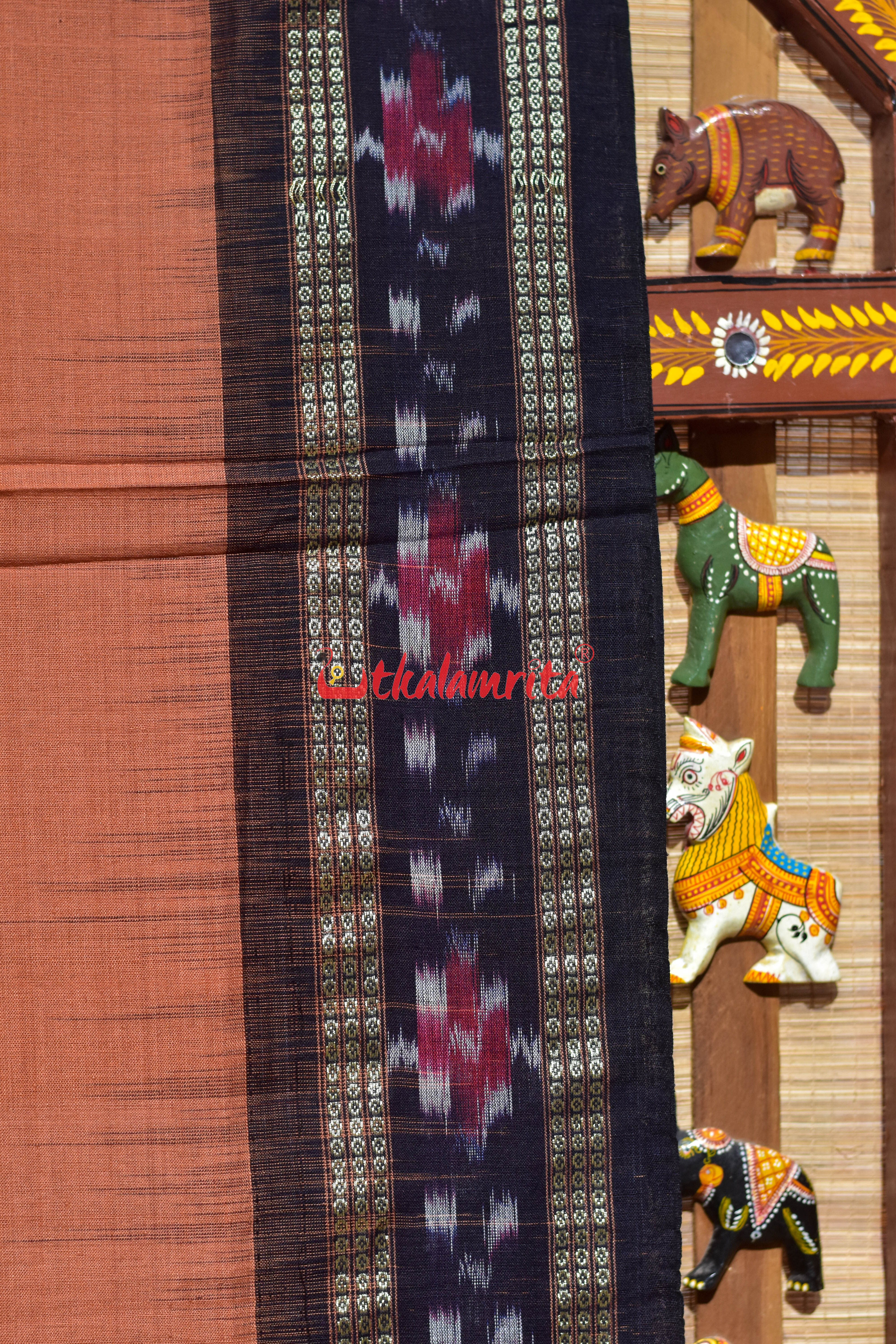 Maati Rekha Buti Khandua Cotton Saree (Copy)