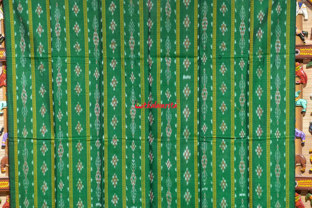 Light Green Black Pasapali Long Flower Dress Set