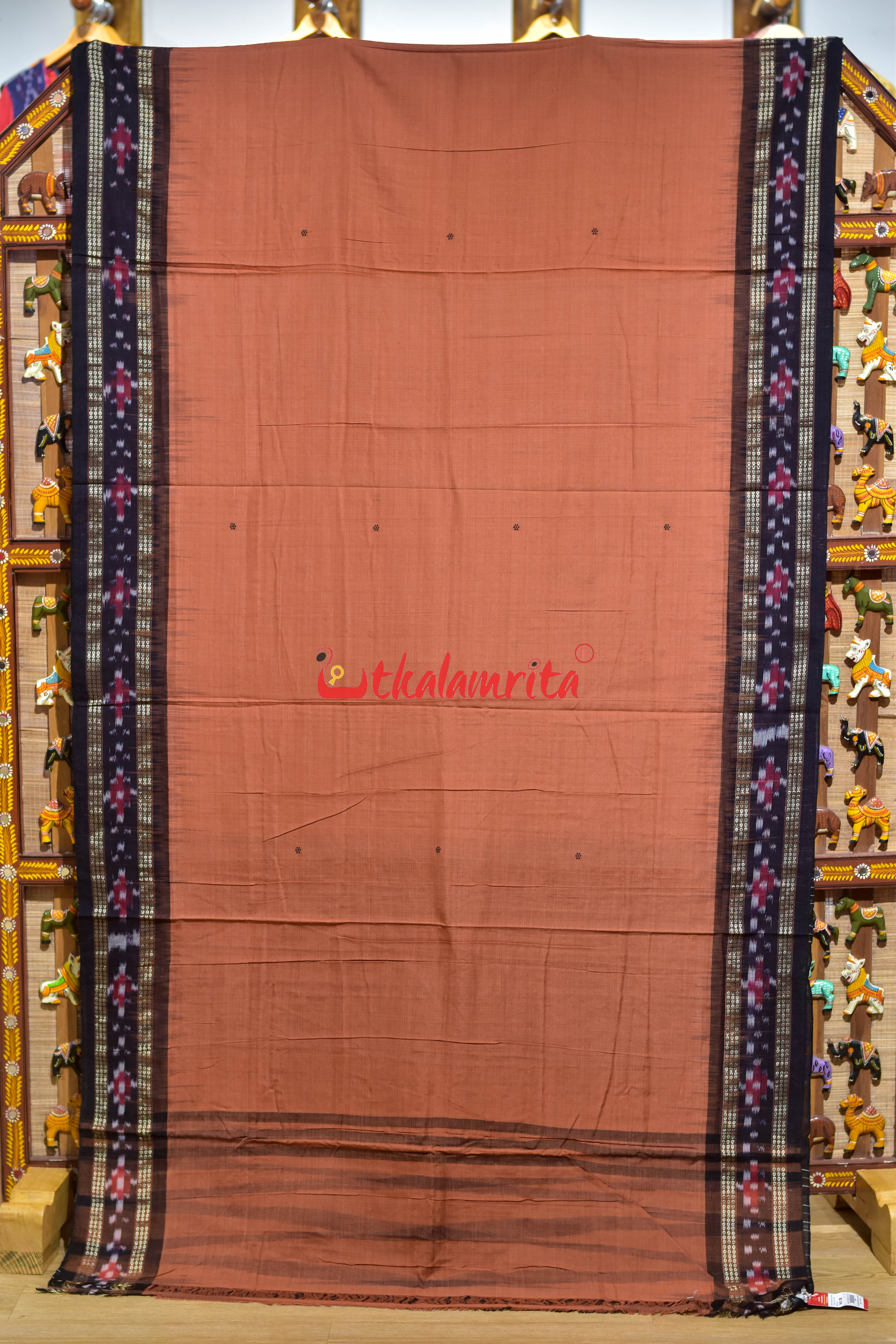 Maati Rekha Buti Khandua Cotton Saree (Copy)