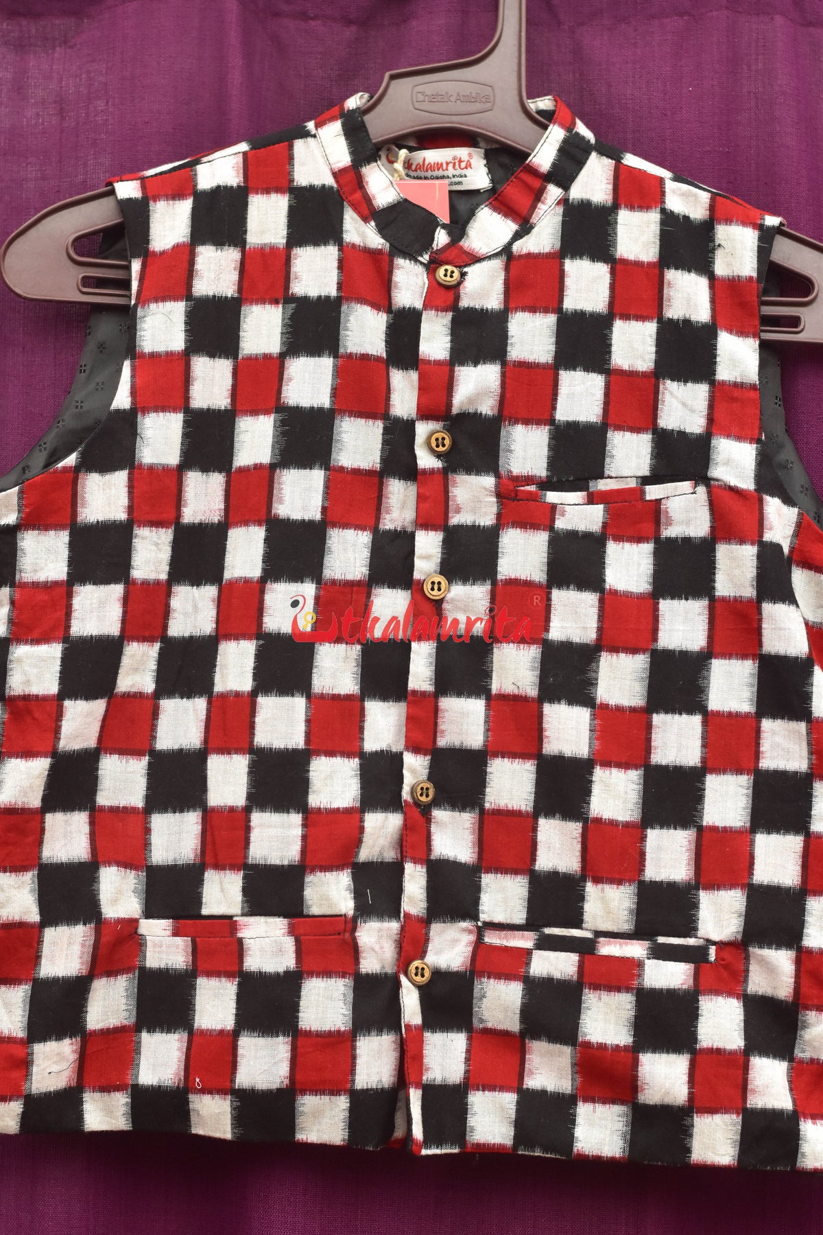 37 Kuthi Red (Boys Modi Jacket)