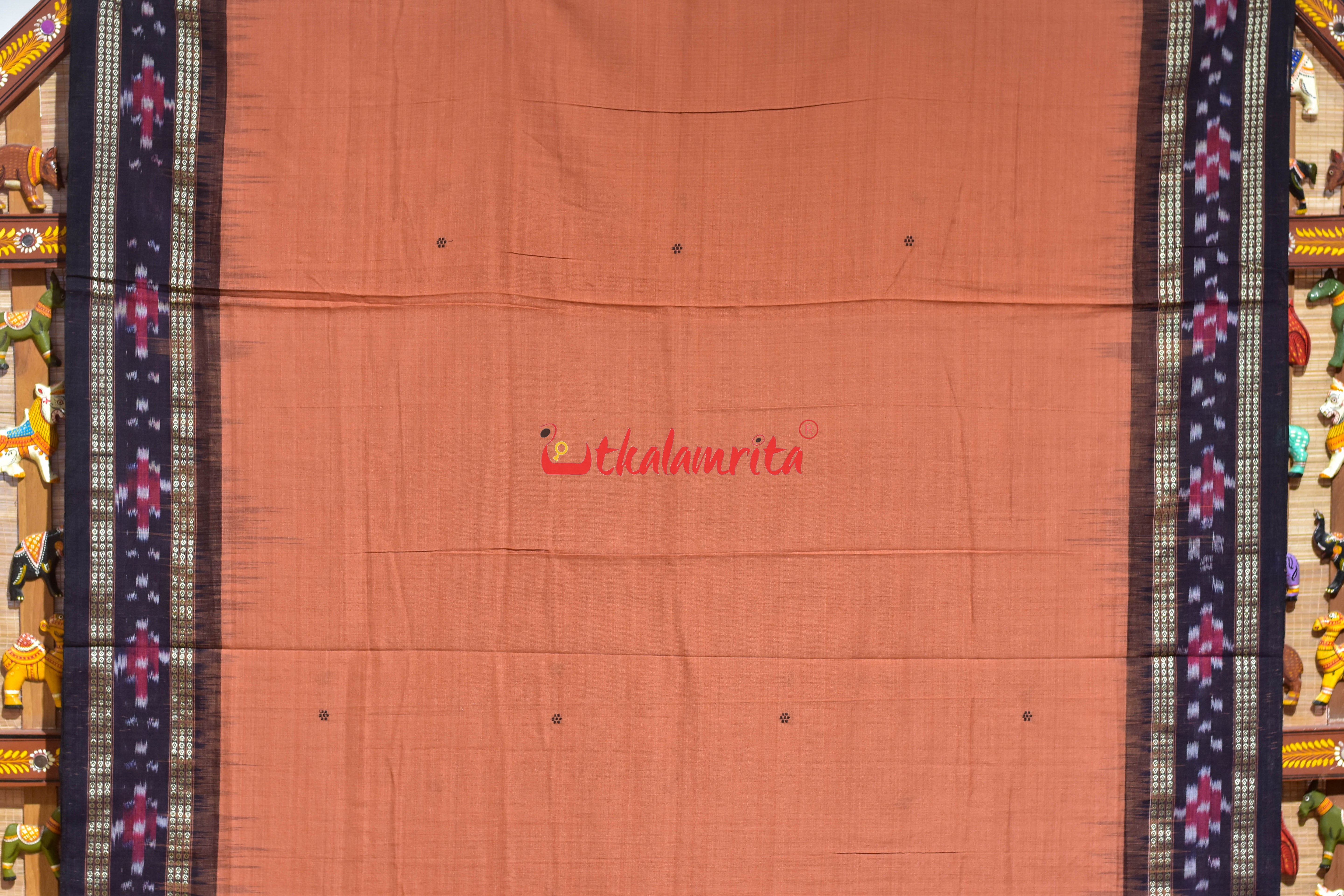Maati Rekha Buti Khandua Cotton Saree (Copy)
