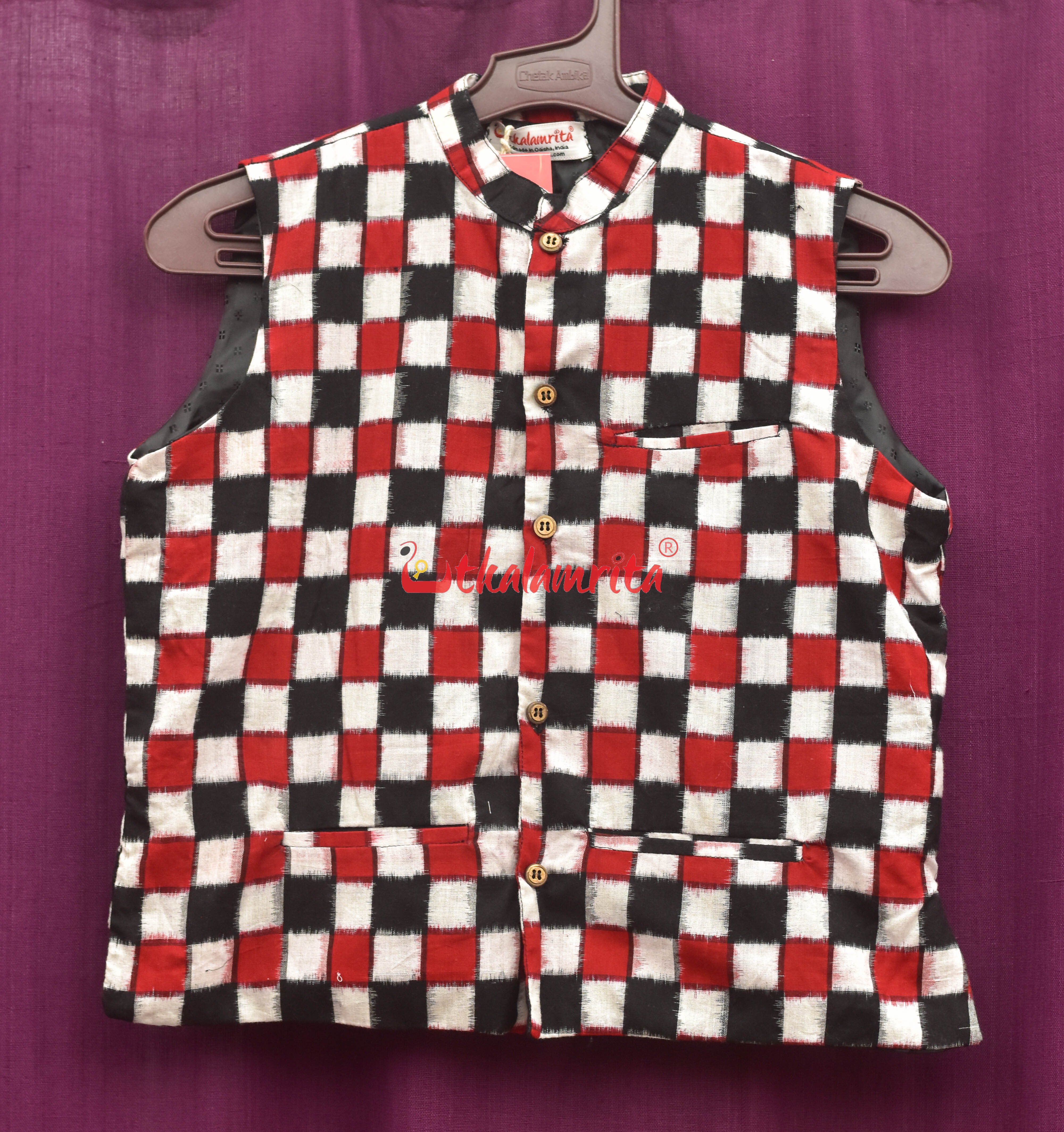 37 Kuthi Red (Boys Modi Jacket)