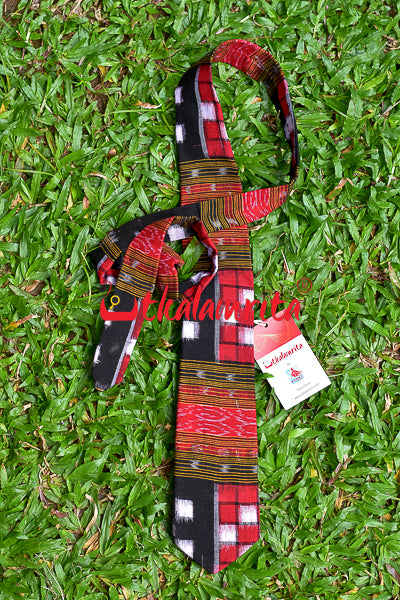 Red Black Pasapali (Tie)