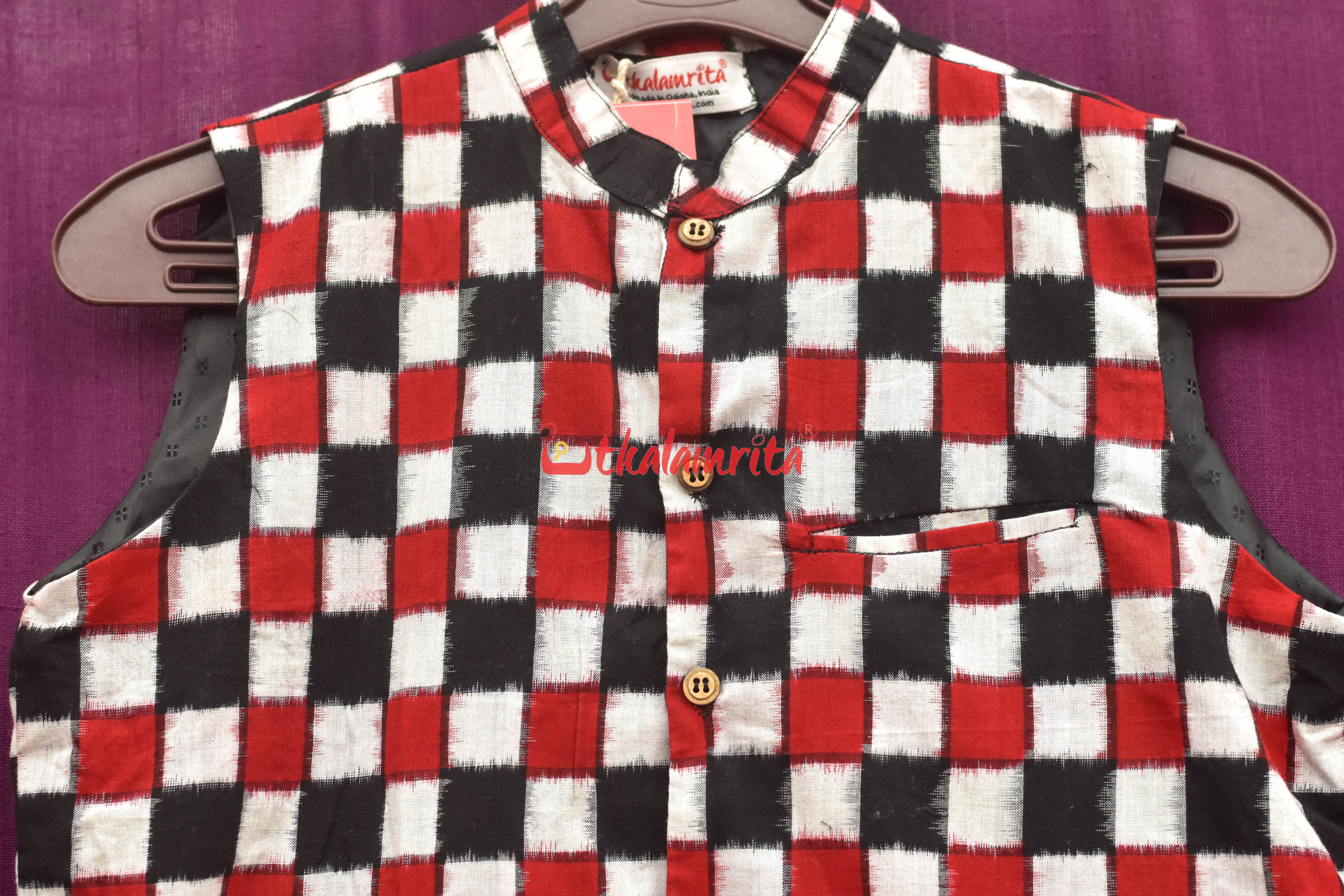 37 Kuthi Red (Boys Modi Jacket)