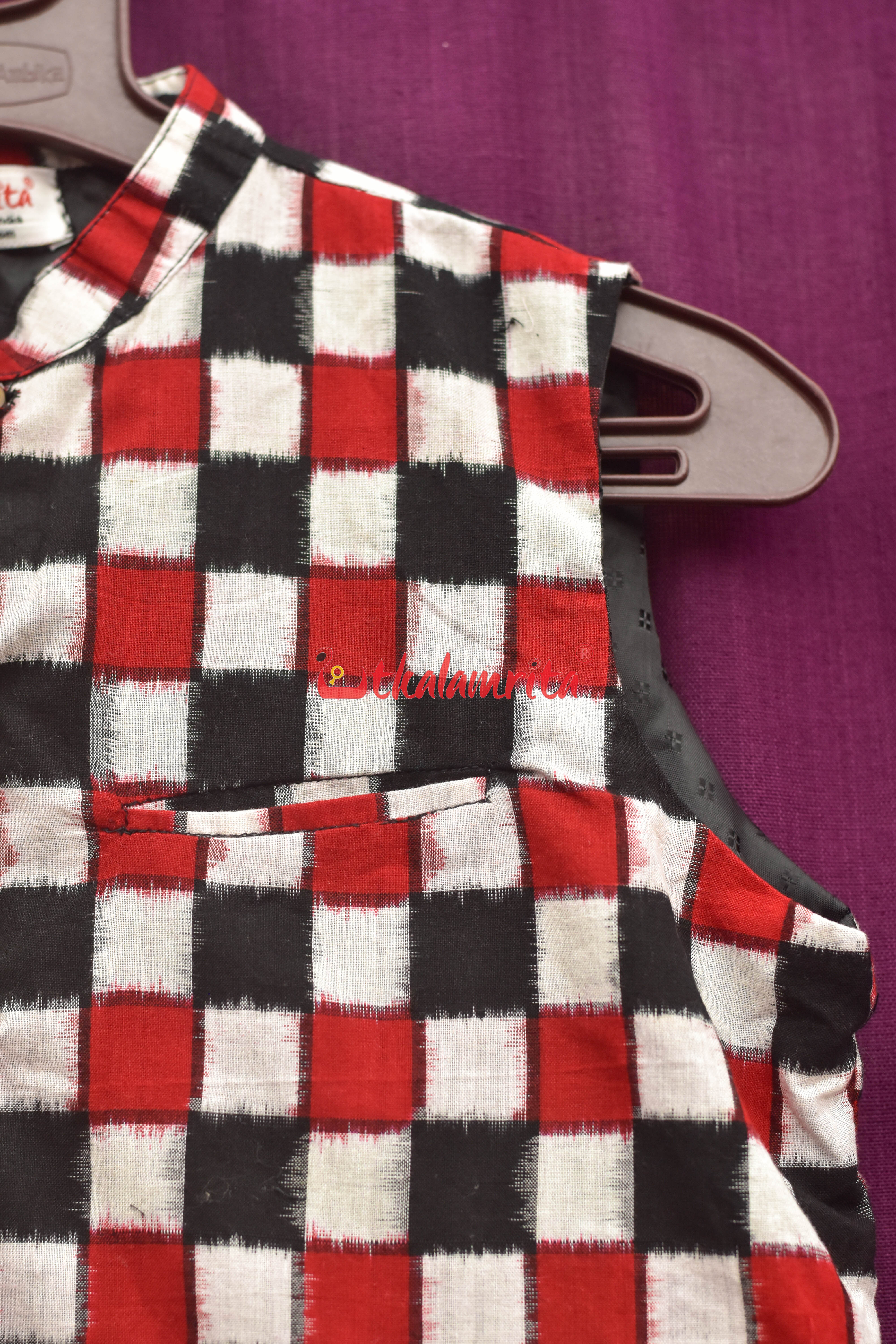 37 Kuthi Red (Boys Modi Jacket)