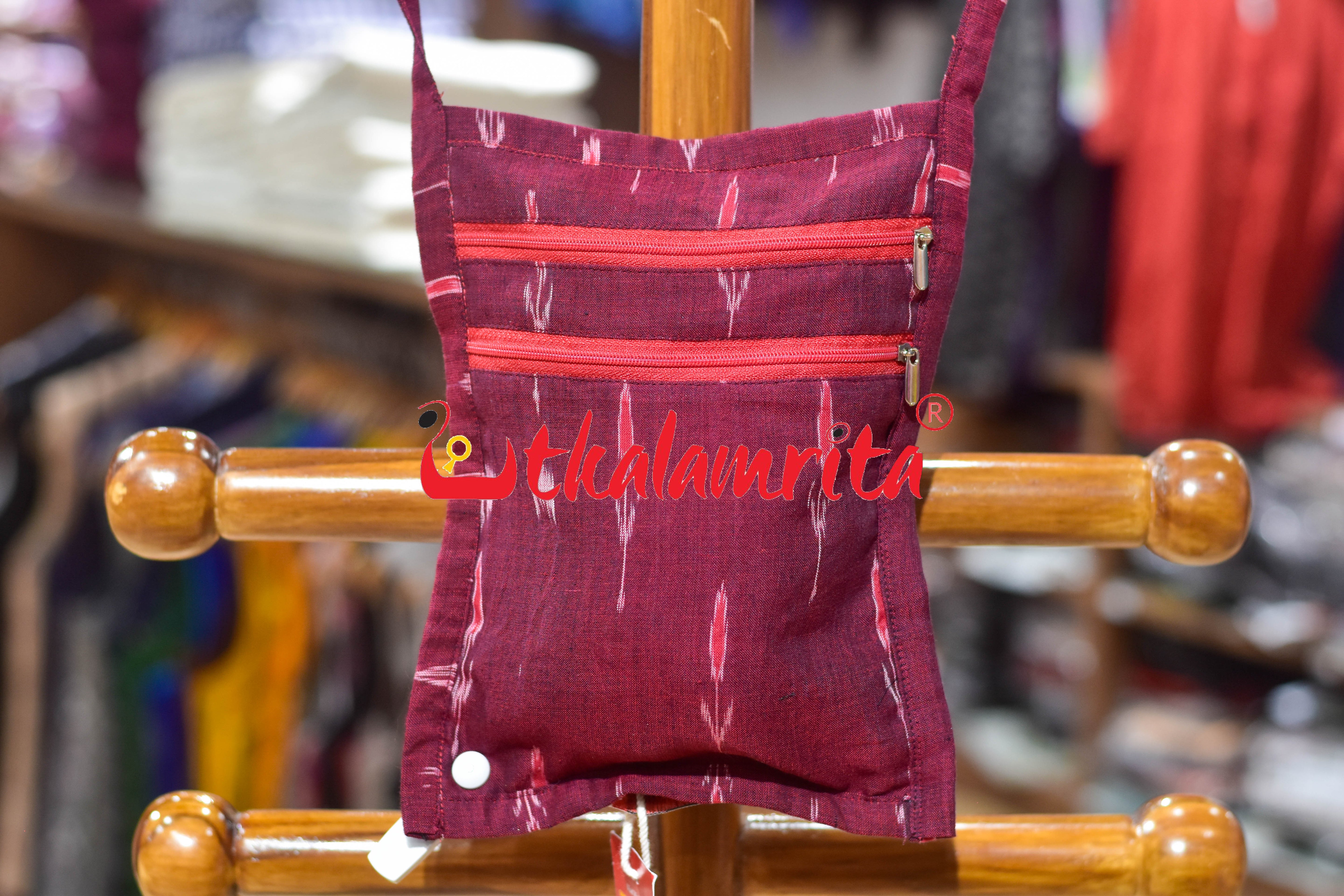 Maroon Labanga Small Sling Bag
