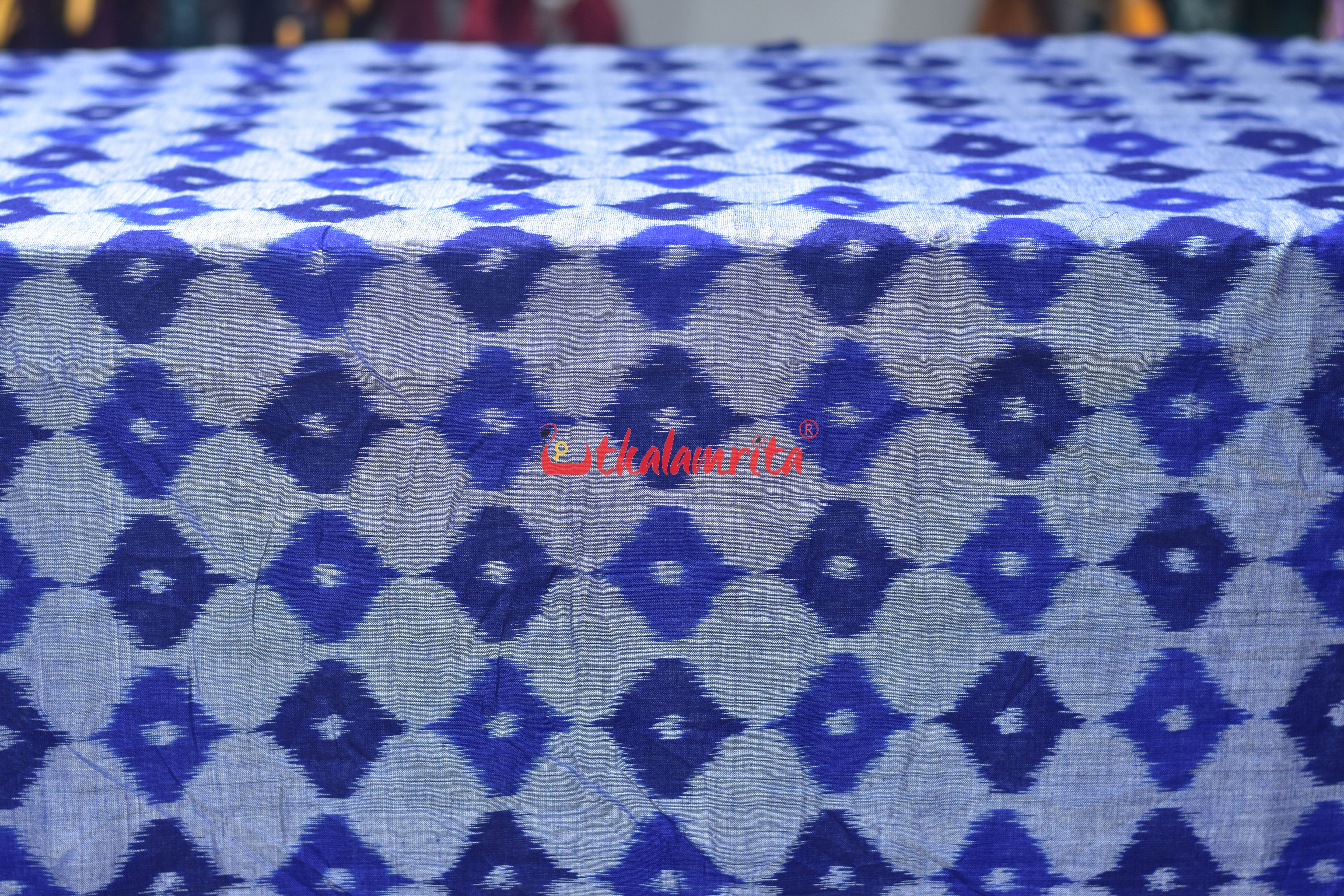 Blue 3D Illusions Ikat Cotton (Fabric)
